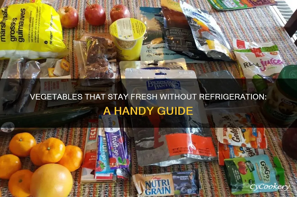 what vegetables can be left out of the refrigerator