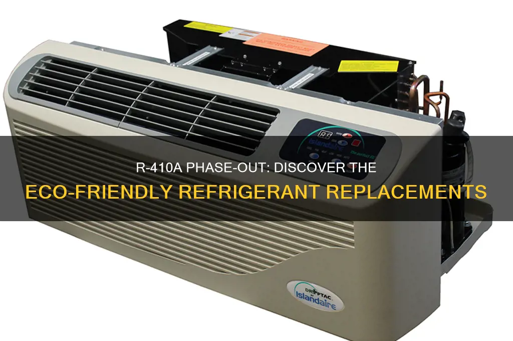 what was r-410a refrigerant replaced by