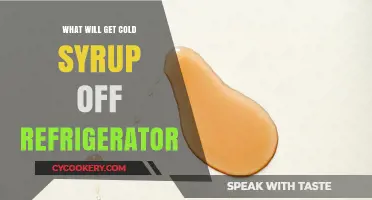 Effective Ways to Remove Sticky Cold Syrup from Your Refrigerator
