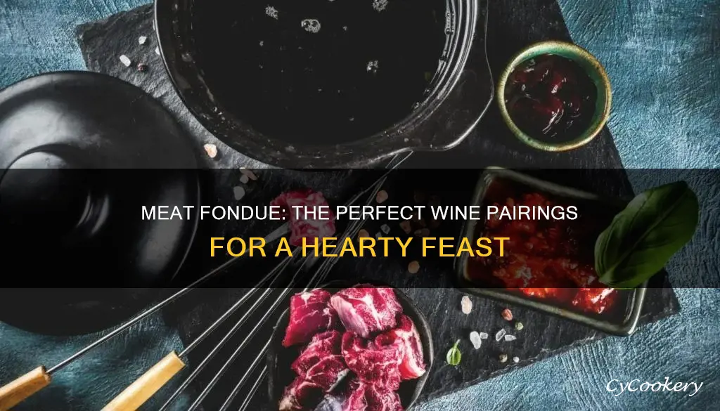 what wine goes with meat fondue