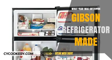 Unveiling the Mystery: When Was the GRT21PRH Gibson Fridge Made?
