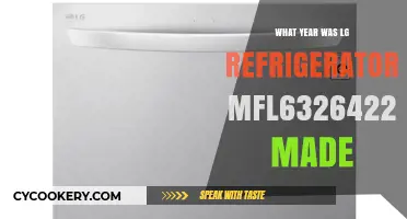 Discovering the Manufacturing Year of LG Refrigerator MFL63264229