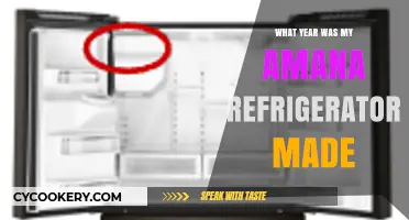 How to Determine the Manufacturing Year of Your Amana Refrigerator