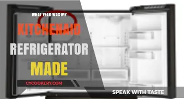 How to Determine the Manufacturing Year of Your KitchenAid Fridge