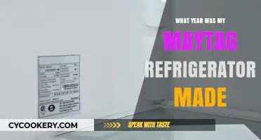 How to Determine the Manufacturing Year of Your Maytag Refrigerator