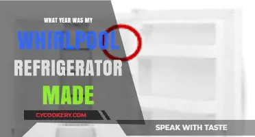 How to Determine the Manufacturing Year of Your Whirlpool Refrigerator