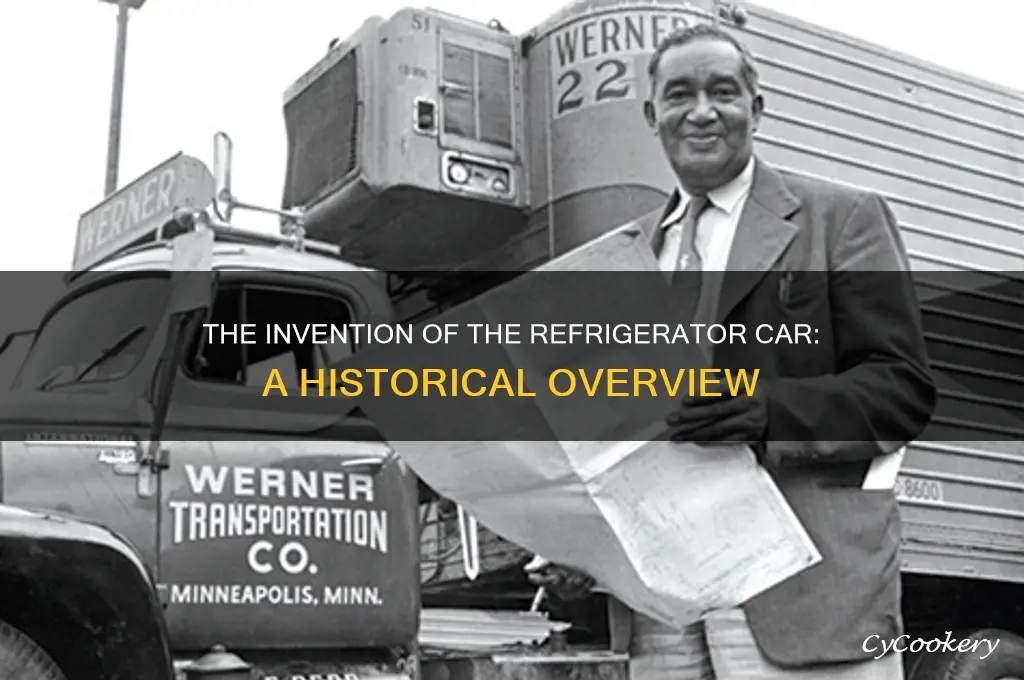what year was the refrigerator car invented