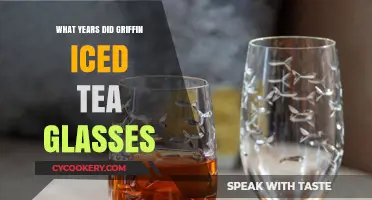 Griffin Iced Tea Glasses: A Look at Their Production Years