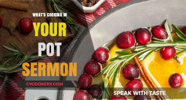 What's Cooking in Your Pot? A Sermon on Life's Ingredients