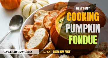 Gaby's Pumpkin Fondue: A Seasonal Twist on a Classic