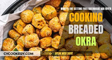 Crispy Okra Delight: Faberware Air Fryer's Breaded Adventure