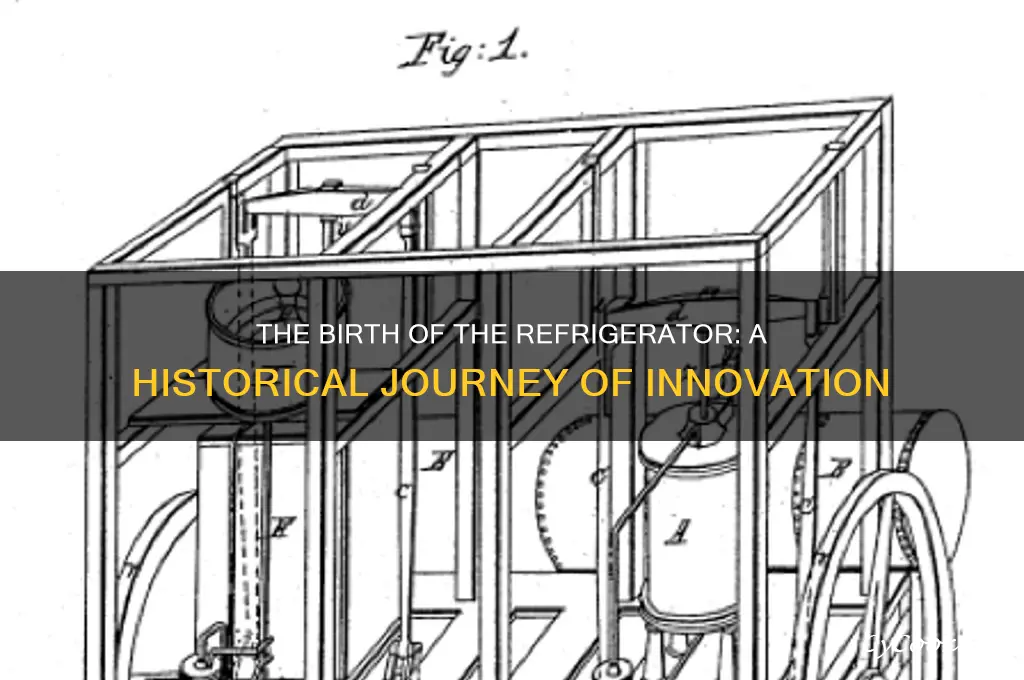 when and where was the refrigerator invented