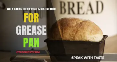 Baking Bread: Grease Pan Method