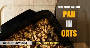 Coating Pans with Oats: A Baking Hack