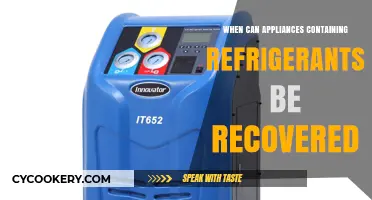 When Can Refrigerant-Containing Appliances Be Recovered: A Guide