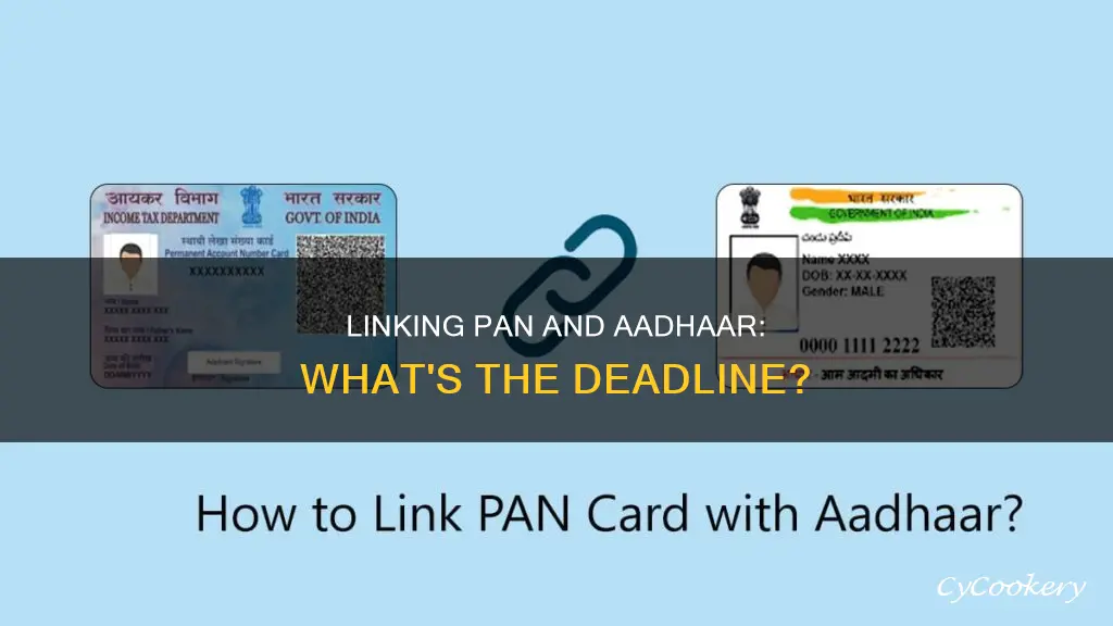 when can I link pan card with aadhar