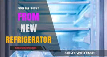 When Is New Fridge Ice Safe to Use?