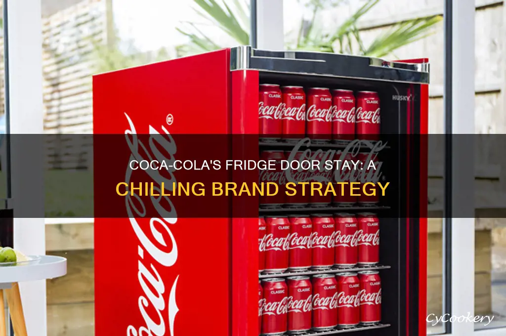 when coca cola stayed at refrigerator opening