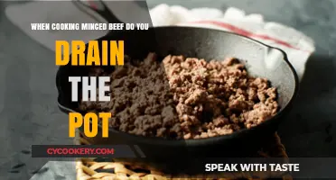 Should You Drain Minced Beef When Cooking? Tips for Juicy Results