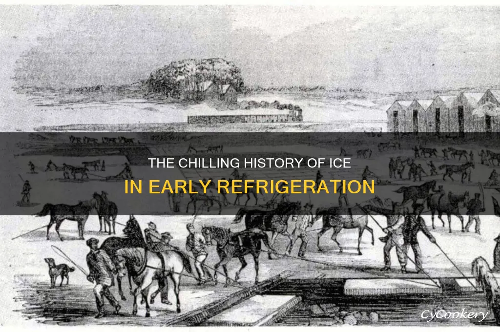 when did people use ice for refrigeration