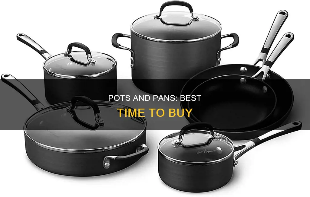 when do pots and pans go on sale