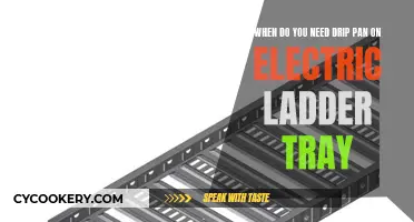 Drip Pan: Electric Ladder Tray Essentials