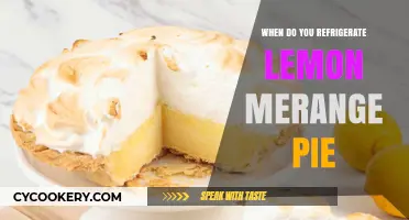 Perfect Lemon Meringue Pie: Refrigeration Tips for Freshness and Safety