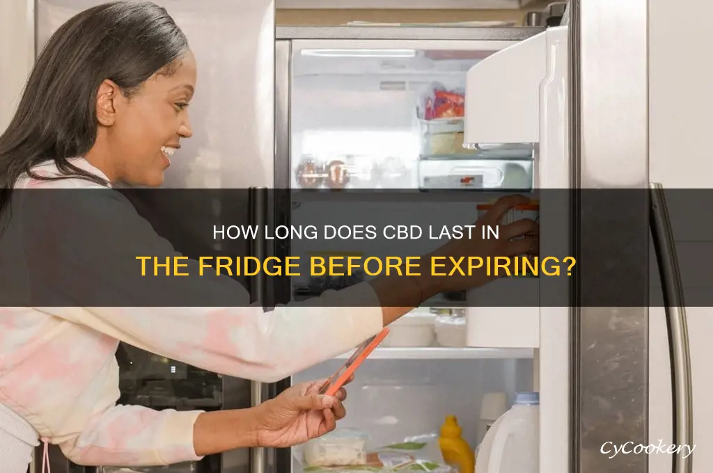 when does cbd in refrigerator become old