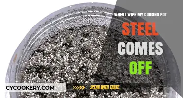 Why Steel Flakes Peel Off My Cooking Pot When Wiping Clean