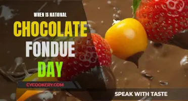 Chocolate Fondue: A National Day of Decadence