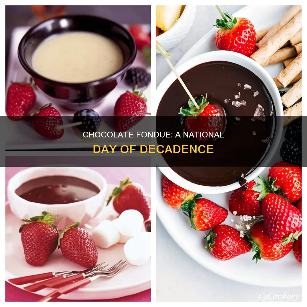 when is national chocolate fondue day