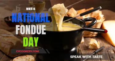 Fondue Lovers, Mark Your Calendars for National Fondue Day!