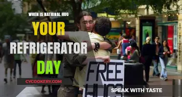 Celebrate National Hug Your Refrigerator Day: Date and Fun Ideas