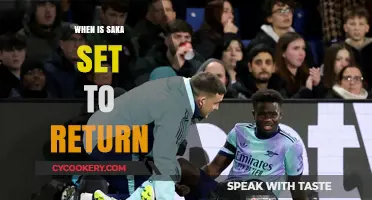 Bukayo Saka's Return: Expected Comeback Date and Injury Update