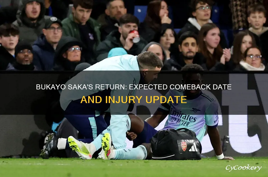 when is saka set to return