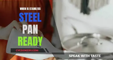 Stainless Steel Pan: When It's Ready