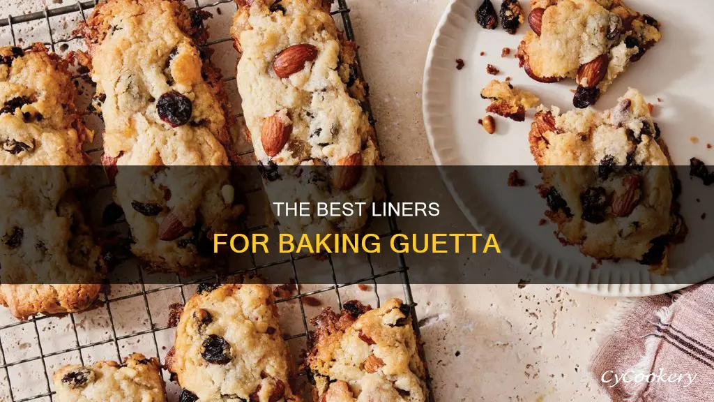 when making guetta can I line my pans with
