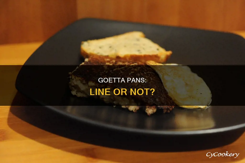 when making homemade goetta can I line my pans