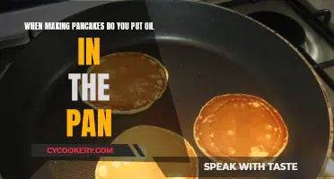 The Perfect Pancake: Oil in the Pan?