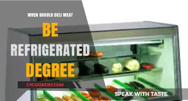 Optimal Deli Meat Refrigeration: Temperature and Timing Essentials