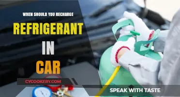 When to Recharge Car Refrigerant: Signs and Best Practices