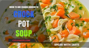 Perfect Timing: Adding Cooked Chicken to Crock Pot Soup for Best Results