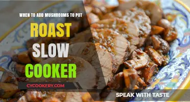 Perfect Timing: Adding Mushrooms to Your Slow Cooker Pot Roast