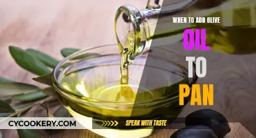 The Best Time to Add Olive Oil to Your Pan