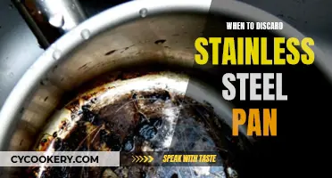 Stainless Steel Pans: When to Let Go