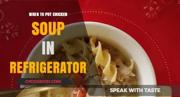 When to Refrigerate Chicken Soup: A Guide to Safe Storage
