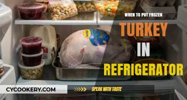 Thawing Your Frozen Turkey: Perfect Timing for Safe Refrigerator Defrosting