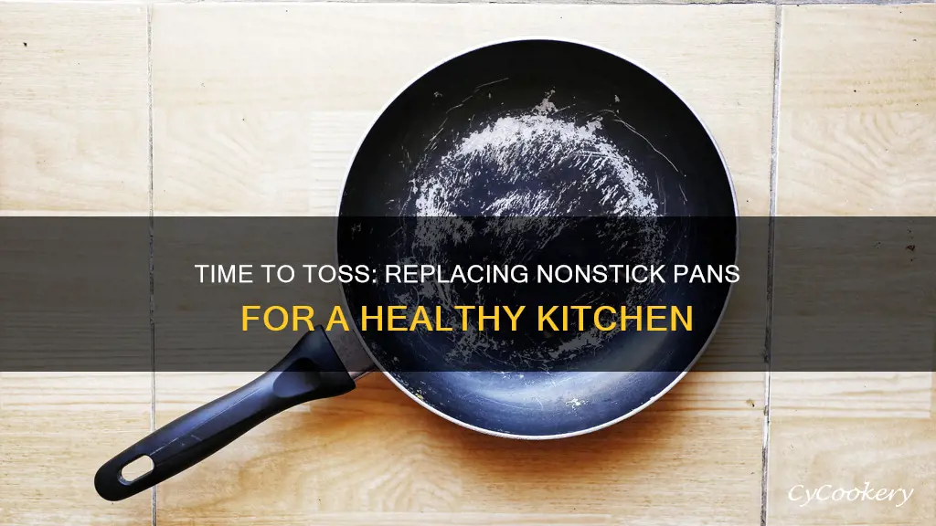 when to replace nonstick pans