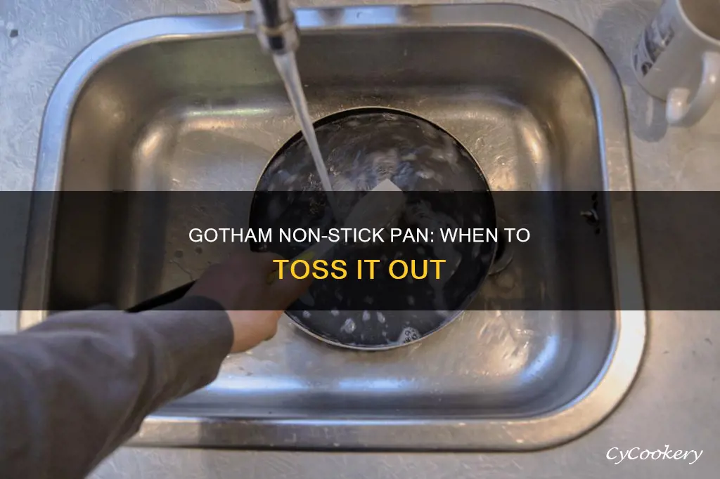 when to throw out gotham no stick pan