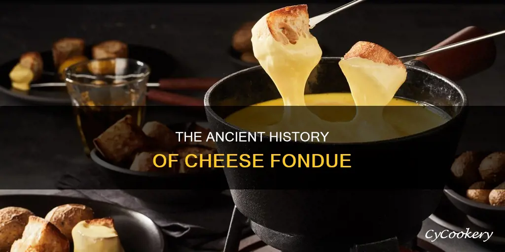 when was cheese fondue invented